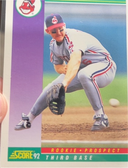 1992 Score #859 Jim Thome Rookie Prospect — front