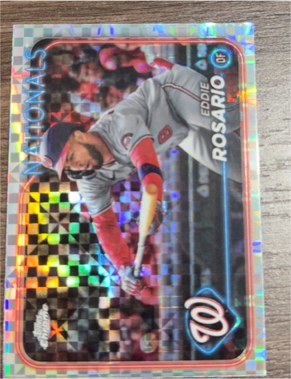 2024 Topps Chrome Update #USC189 Eddie Rosario — front