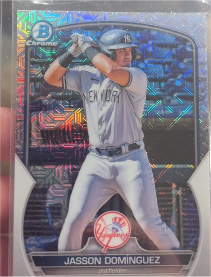2023 Bowman Chrome Prospects #BCP-18 Jasson Dominguez — front
