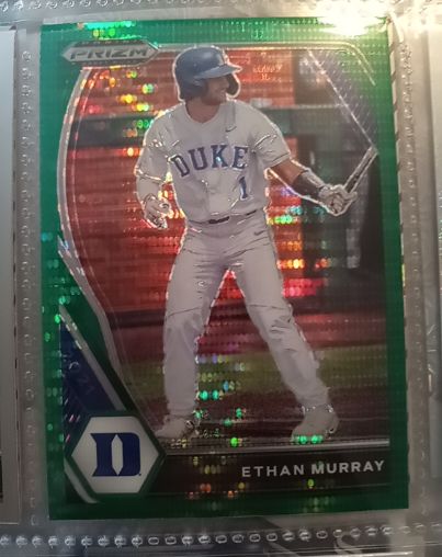 2021 Panini Prizm Draft Picks #PDP147 Ethan Murray — front