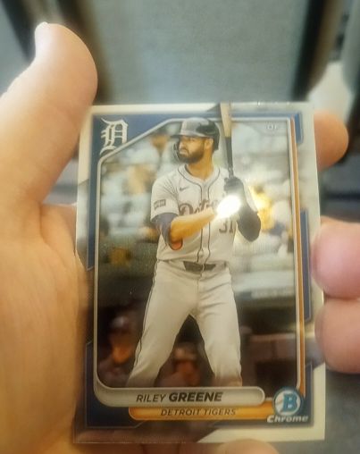 2024 Bowman Chrome #36 Riley Greene — front
