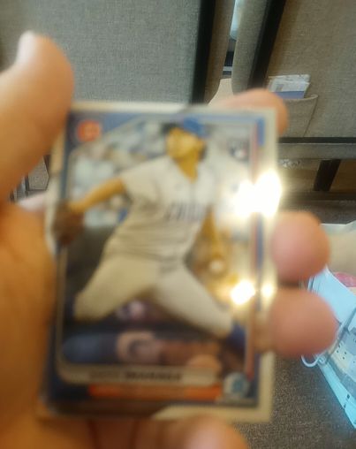 2020 Bowman Chrome #BCP-19 Julio Rodriguez — front
