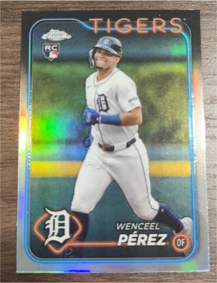 2024 Topps Chrome Update #USC167 Wenceel Pérez — front