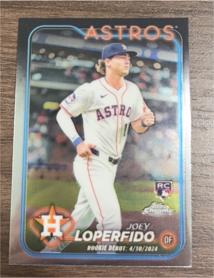 2024 Topps Chrome Update #USC140 Joey Loperfido — front