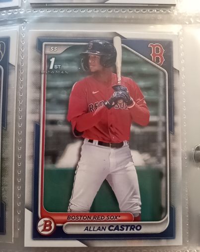 2024 Bowman #BP-14 Allan Castro — front