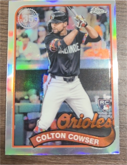 2024 Topps Chrome Update #89CU-15 Colton Cowser — front
