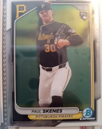 2024 Bowman Chrome #31 Paul Skenes — front