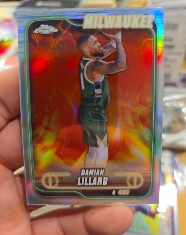 2024-25 Topps Chrome #2 Damian Lillard — front