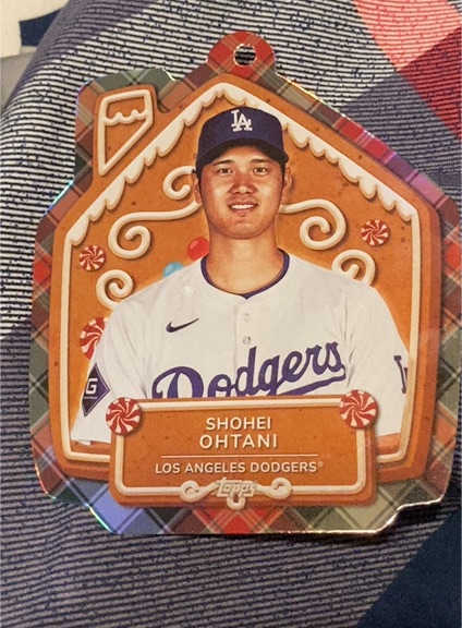 2024 Topps Holiday #MLBO-7 Shohei Ohtani — front