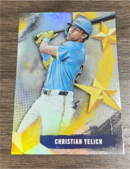 2025 Topps Series 1 - Stars of MLB #SMLB-24 Christian Yelich — front