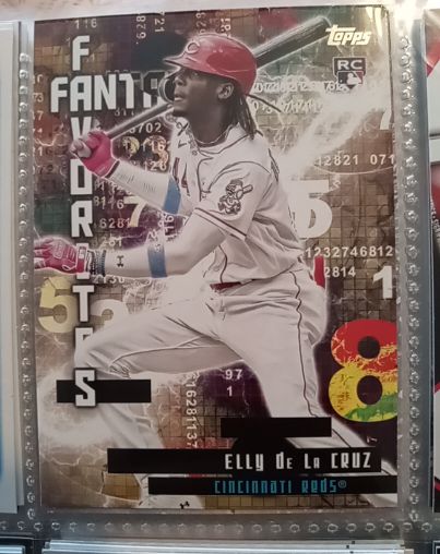 2024 Topps Series 2 Fantasy Favorites #FF-17 Elly De La Cruz — front