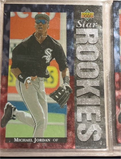 1994 Upper Deck #19 Michael Jordan Star Rookies — front