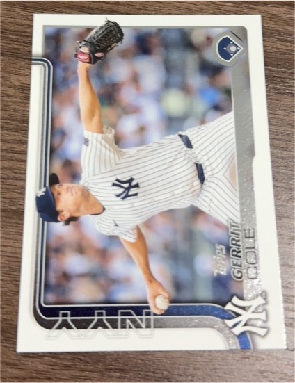 2025 Topps Series 1 #187 Gerrit Cole — front