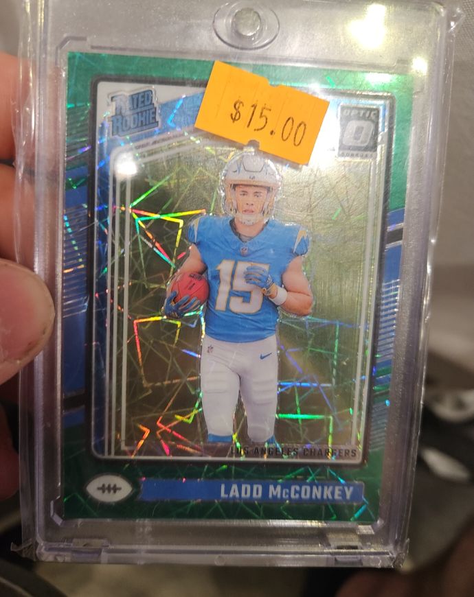 2024 Panini Donruss Optic #266 Ladd McConkey — front