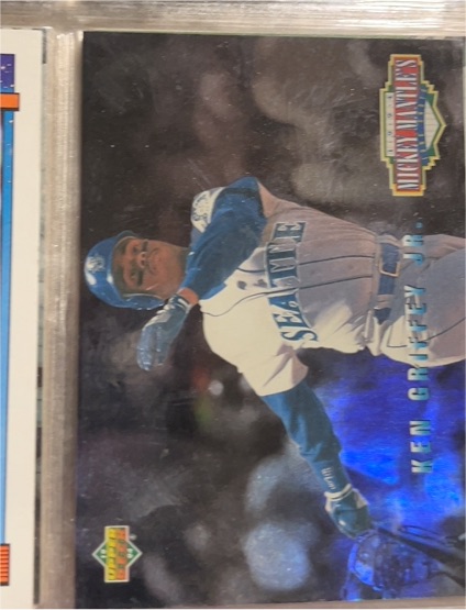 1994 Upper Deck Mickey Mantle's Long Shots #MM10 Ken Griffey Jr. — front