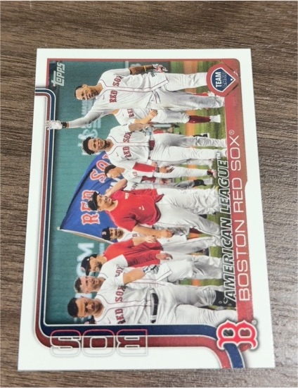 2025 Topps Series 1 #264 Boston Red Sox Team Card — front