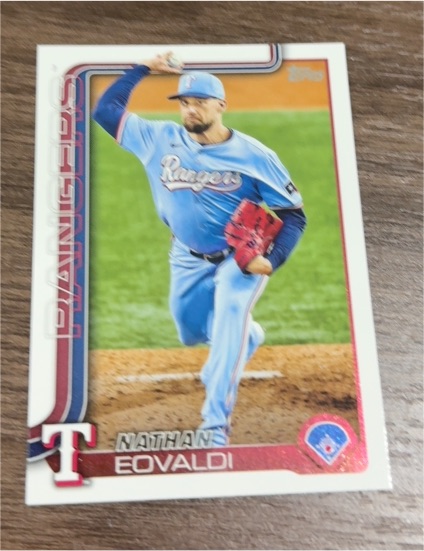 2025 Topps Series 1 #130 Nathan Eovaldi — front