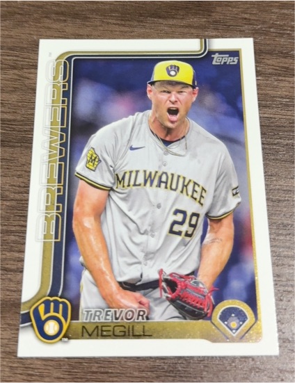 2025 Topps Series 1 #28 Trevor Megill — front