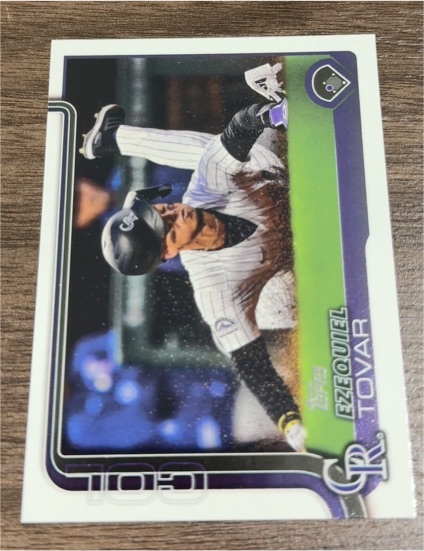 2025 Topps Series 1 #343 Ezequiel Tovar — front
