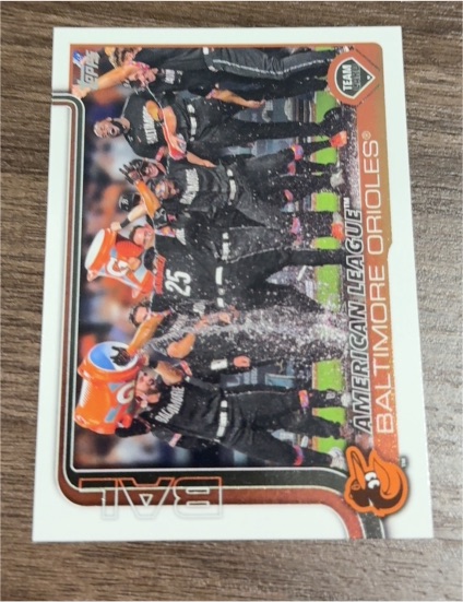 2025 Topps #170 Baltimore Orioles — front