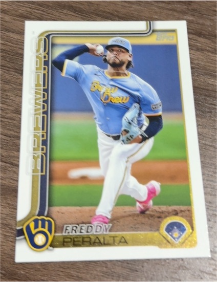 2025 Topps Series 1 #61 Freddy Peralta — front