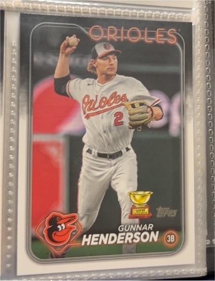 2024 Topps Series 2 #450 Gunnar Henderson — front