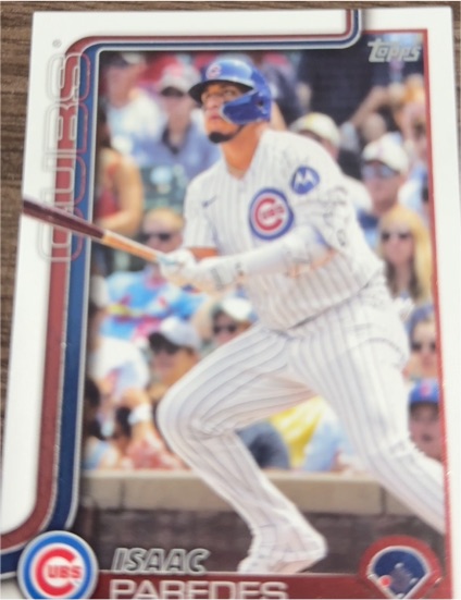 2025 Topps #138 Isaac Paredes — front