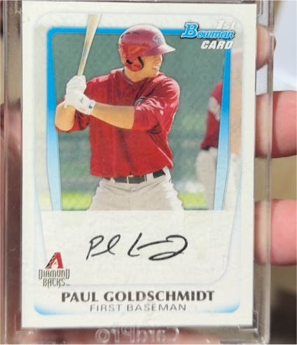 2011 Bowman Prospects #BP99 Paul Goldschmidt — front