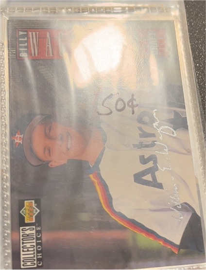 1994 Upper Deck Collector's Choice #504 Billy Wagner — front