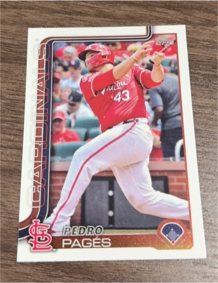 2025 Topps Series 1 #252 Pedro Pages — front