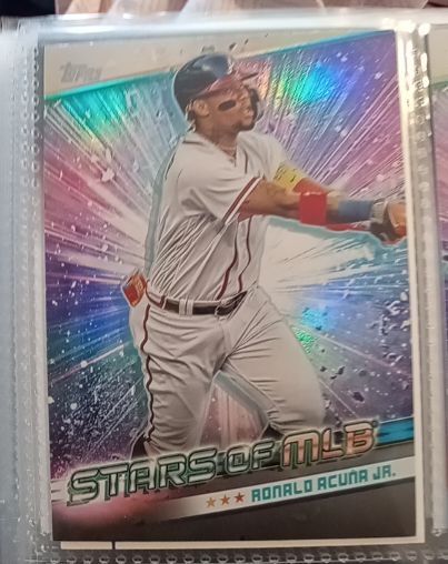 2024 Topps Series 1 Stars of MLB #SMLB-3 Ronald Acuna Jr. — front