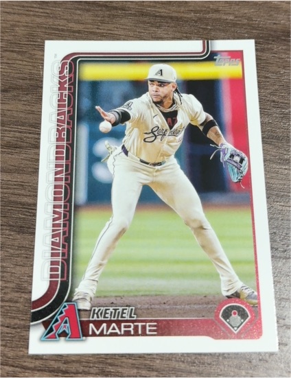 2025 Topps Series 1 #128 Ketel Marte — front