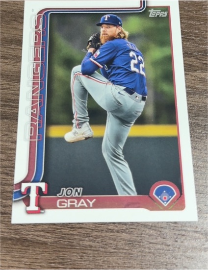 2025 Topps Series 1 #62 Jon Gray — front