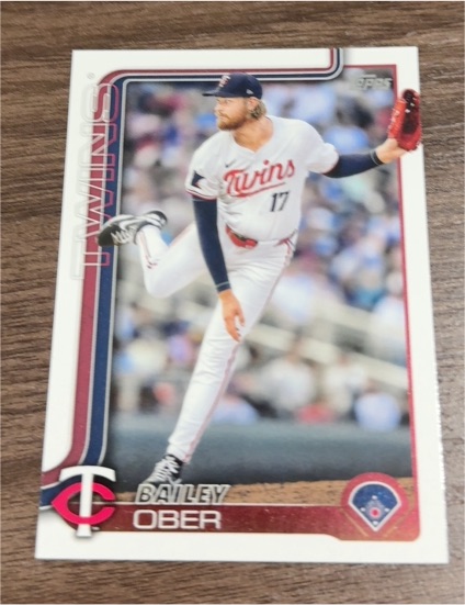 2025 Topps Series 1 #12 Bailey Ober — front