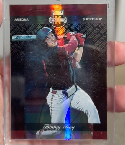 2023 Panini Elite Extra Edition Retro 2002 #161 Tommy Troy — front