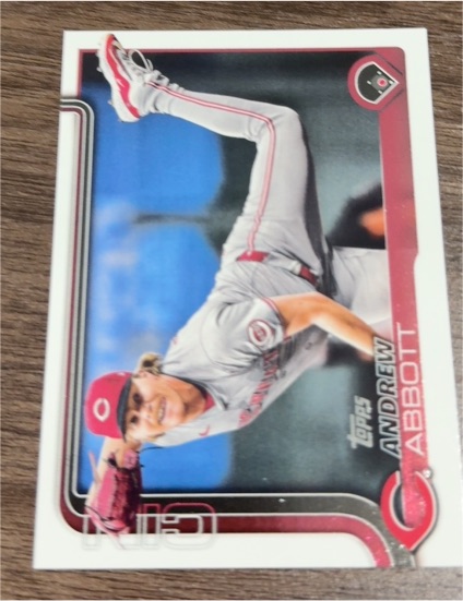 2025 Topps #140 Andrew Abbott — front