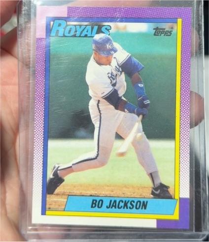 1990 Topps #300 Bo Jackson — front