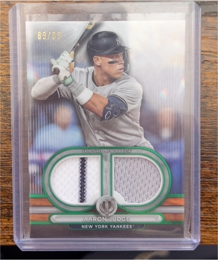 2024 Topps Tribute #DR-AJ Aaron Judge — front
