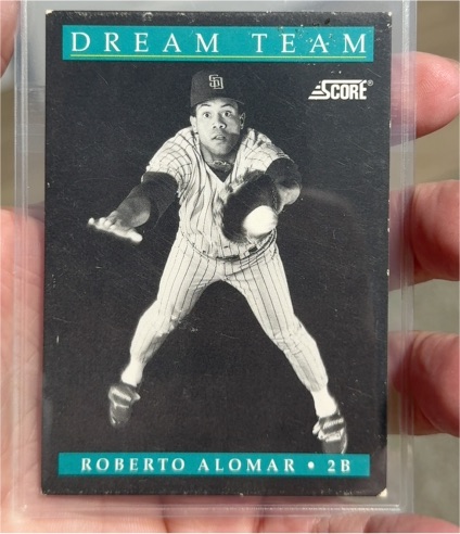 1991 Score #887 Roberto Alomar Dream Team — front