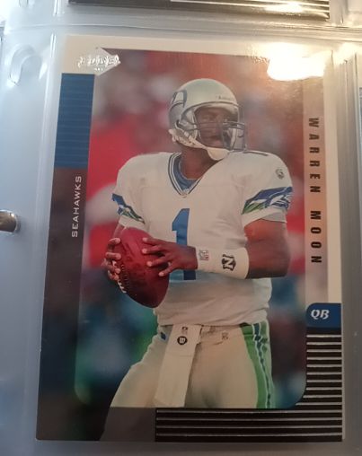 1999 Collector's Edge Supreme Warren Moon Seattle Seahawks — front