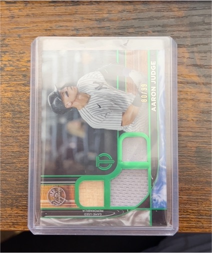 2022 Topps Tribute #TTR-AJ Aaron Judge — front