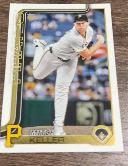 2025 Topps Series 1 #108 Mitch Keller — front