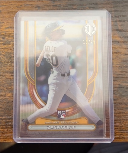 2024 Topps Tribute #19 Zack Gelof — front