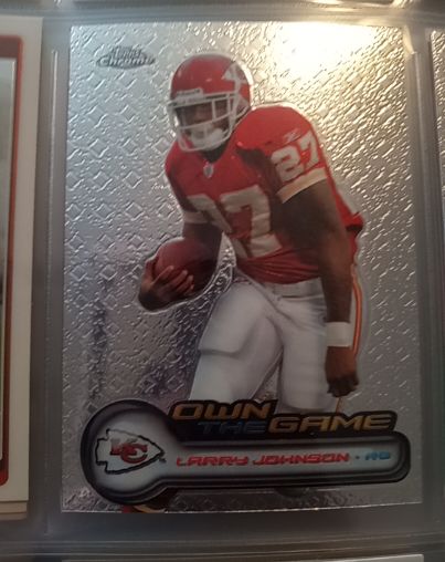 2006 Topps Chrome Own the Game #OTG10 Larry Johnson — front