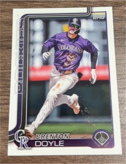 2025 Topps #44 Brenton Doyle — front