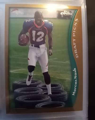 1998 Topps Chrome #126 Marcus Nash — front