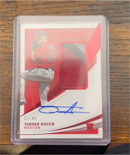 2021 Panini Immaculate #RC Tanner Houck — front