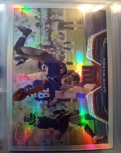 2013 Topps Chrome #89 David Wilson — front