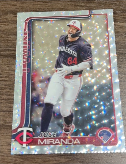2025 Topps Series 1 #310 Jose Miranda — front