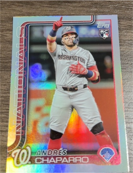 2025 Topps Series 1 #167 Andrés Chaparro — front